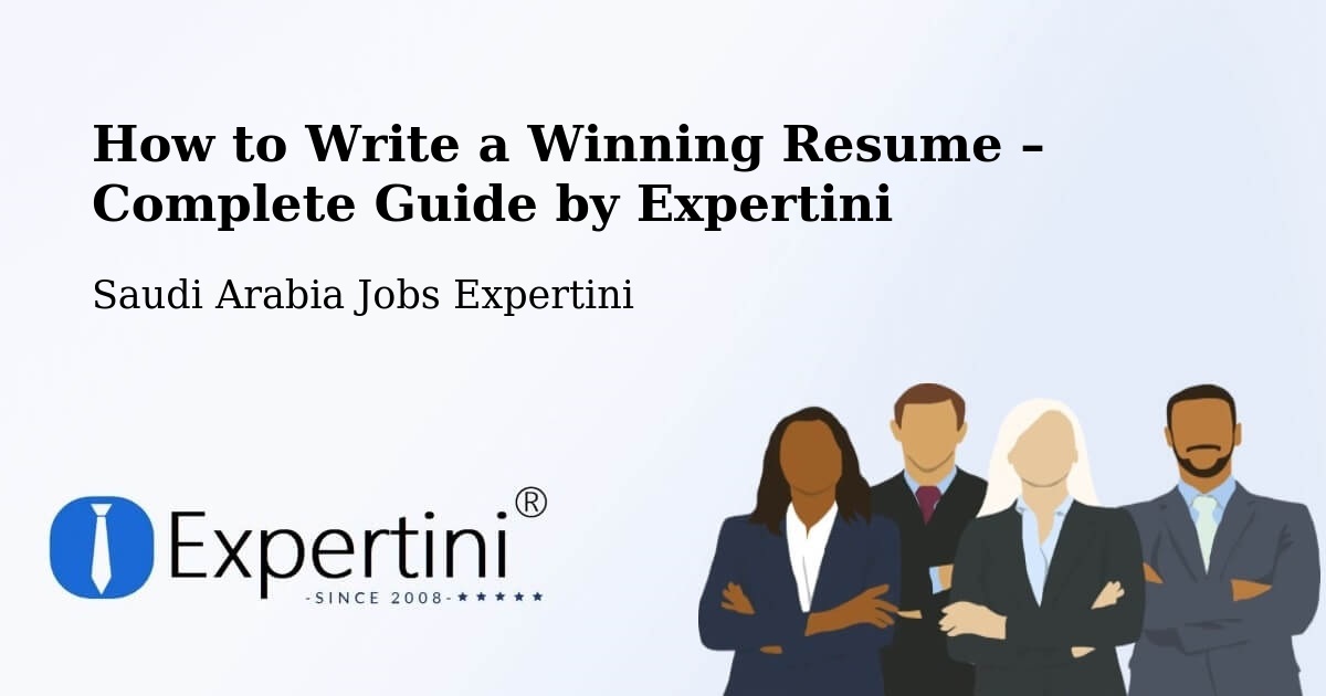 Resume Writing Guide for Job Seekers – Sayhāt - Sayhāt, Saudi Arabia Jobs Expertini